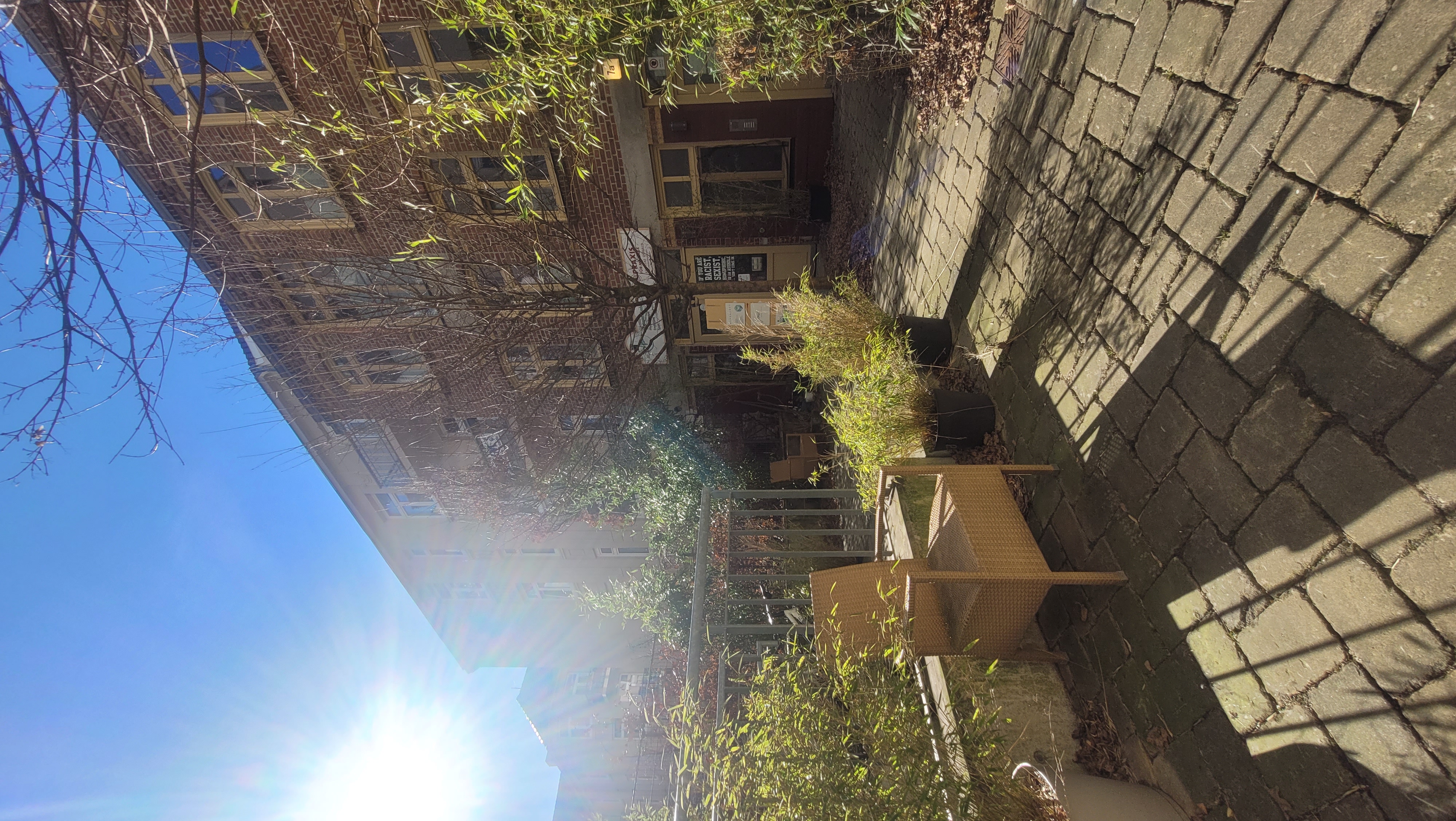 grow. &mdash; Ruhiger Hinterhof im Karolinenviertel Hamburg